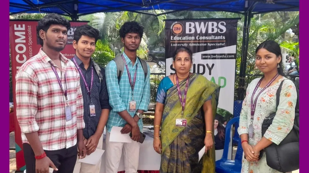 BWBS Chennai participates Study Abroad Expo at Easwari Engineering College in India