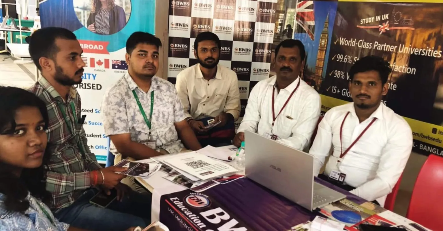 BWBS India participated in International Education Fair event at Vel Tech R&D Institute of Science and Technology in Che