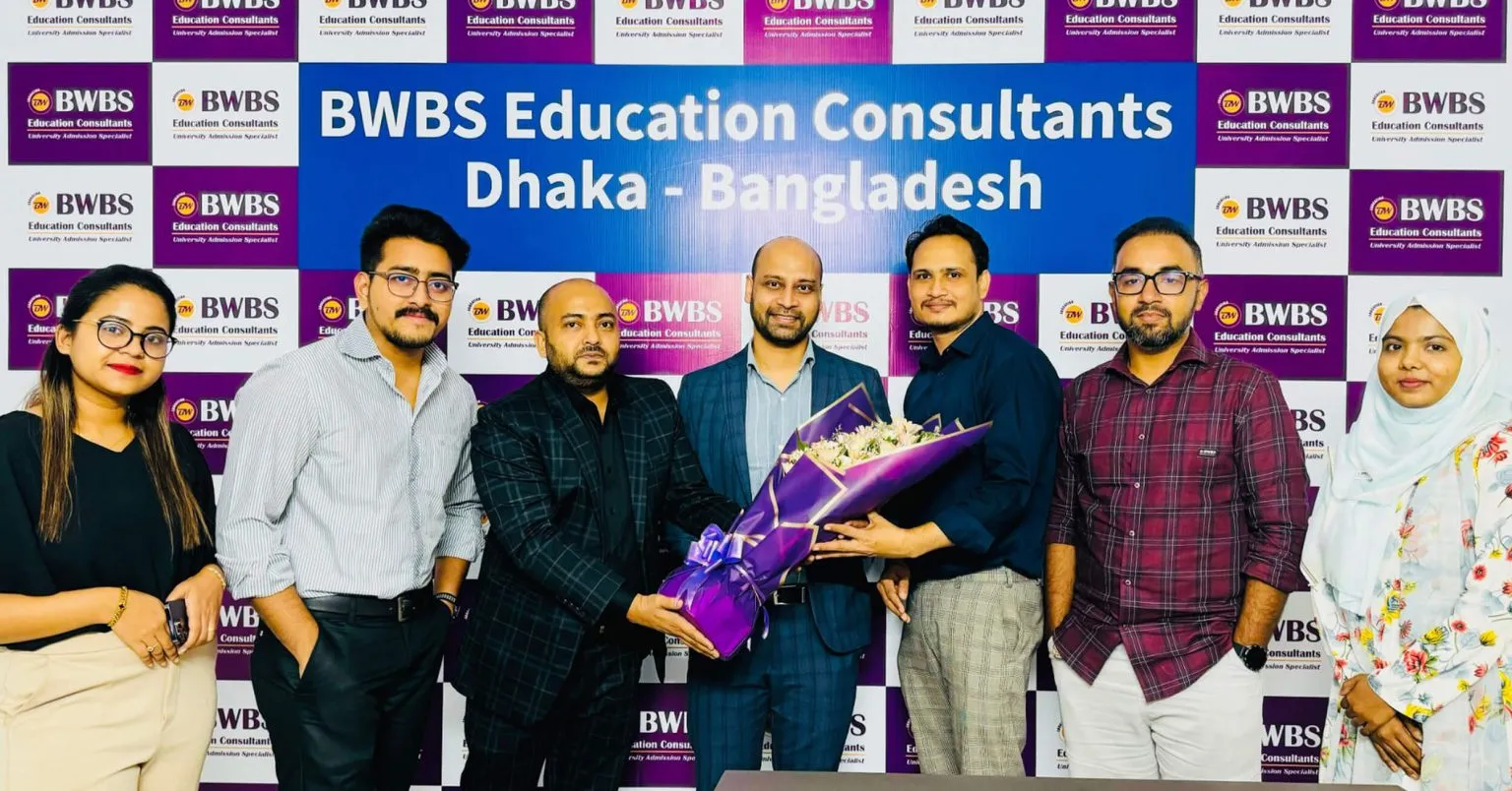 Honourable Founder of BWBS, Mr. Bashir Ahmed visited our new branch in Dhaka, Bangladesh