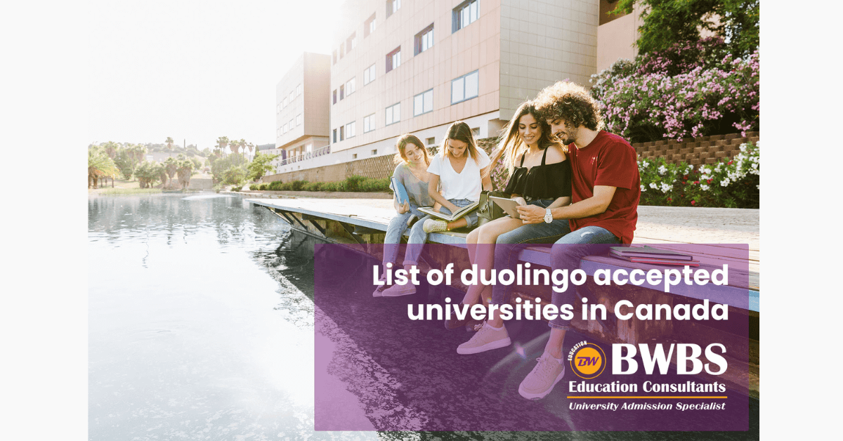 List of duolingo accepted universities in Canada