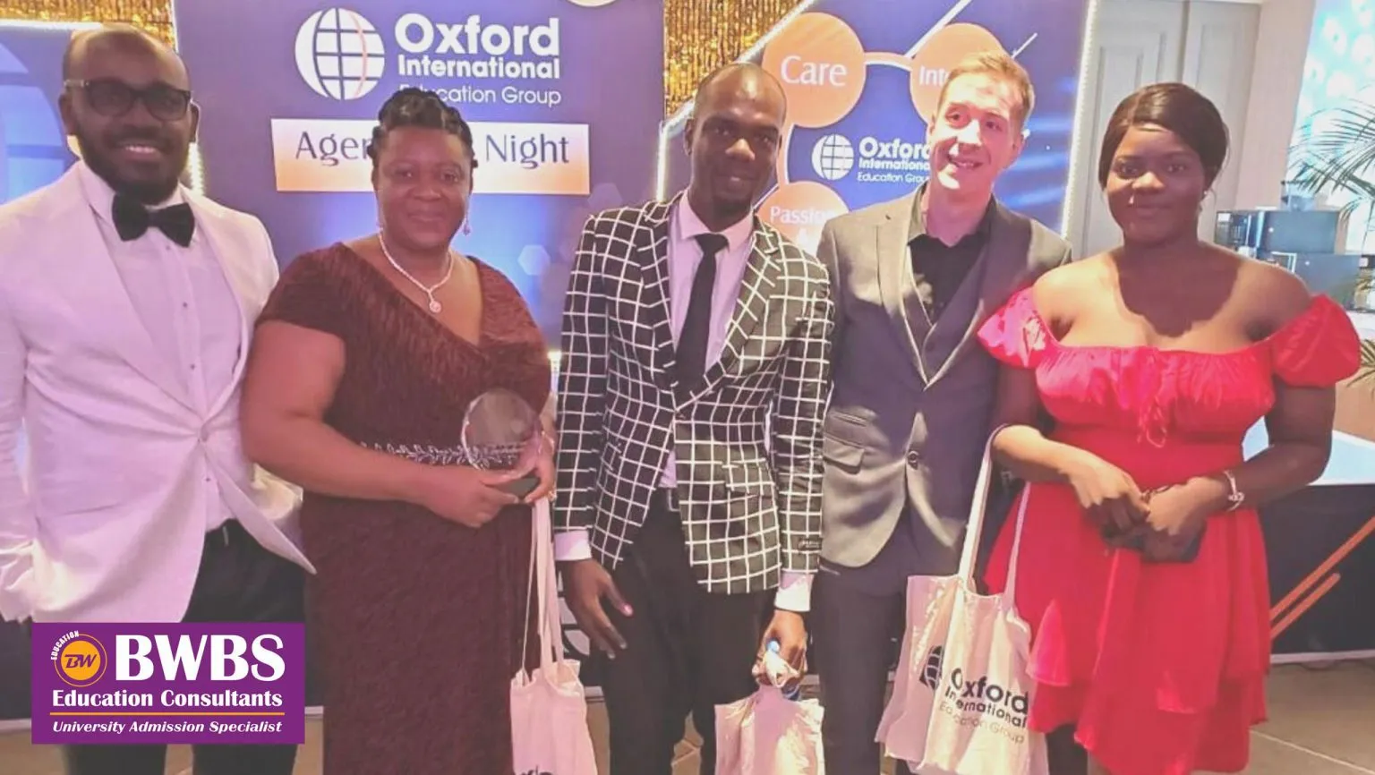 Oxford International Educational Group Agents Gala Night at the Marriott Hotel in Lagos, Nigeria