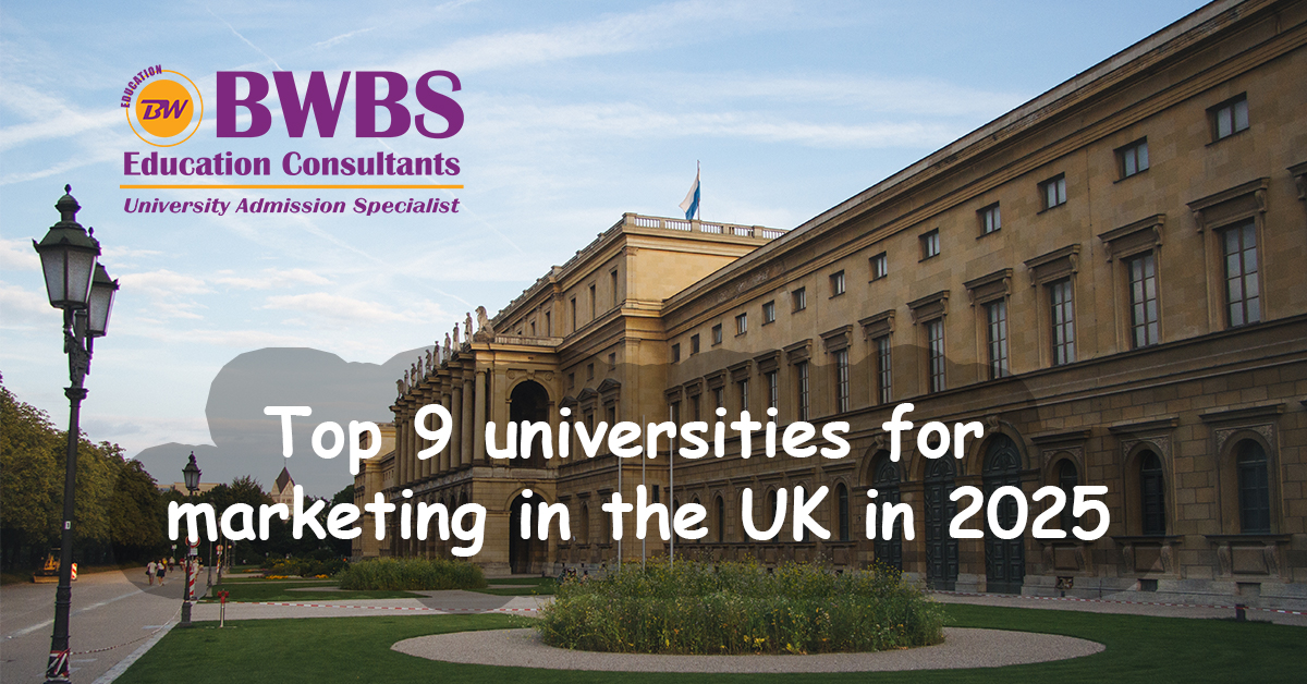 Top 9 universities for marketing in the UK in 2025