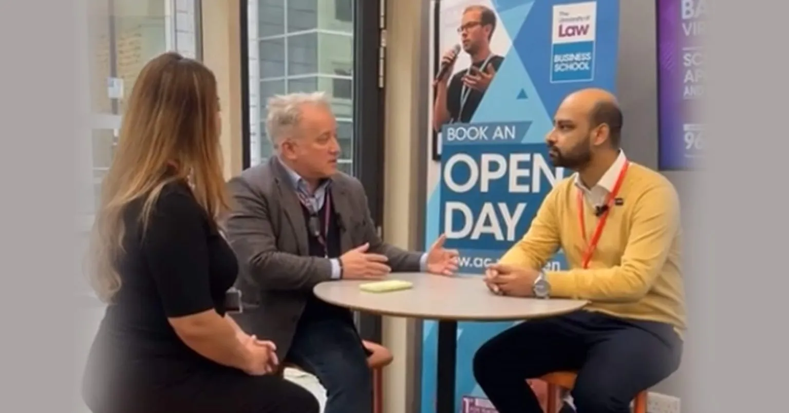 BWBS organized Facebook Live event at The University of Law London Campus