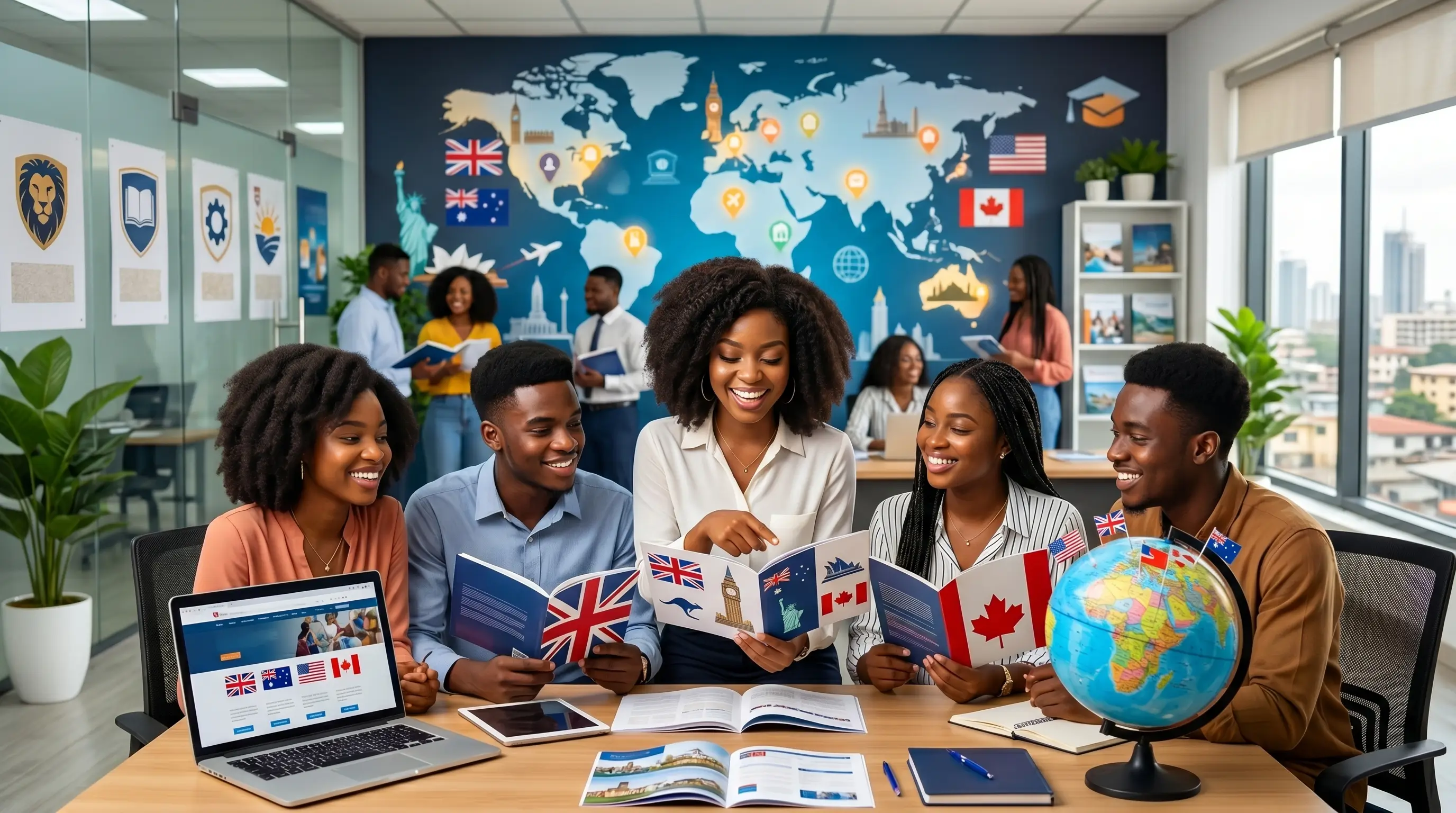 Best education consultancy in Nigeria for UK, Australia, USA, Canada