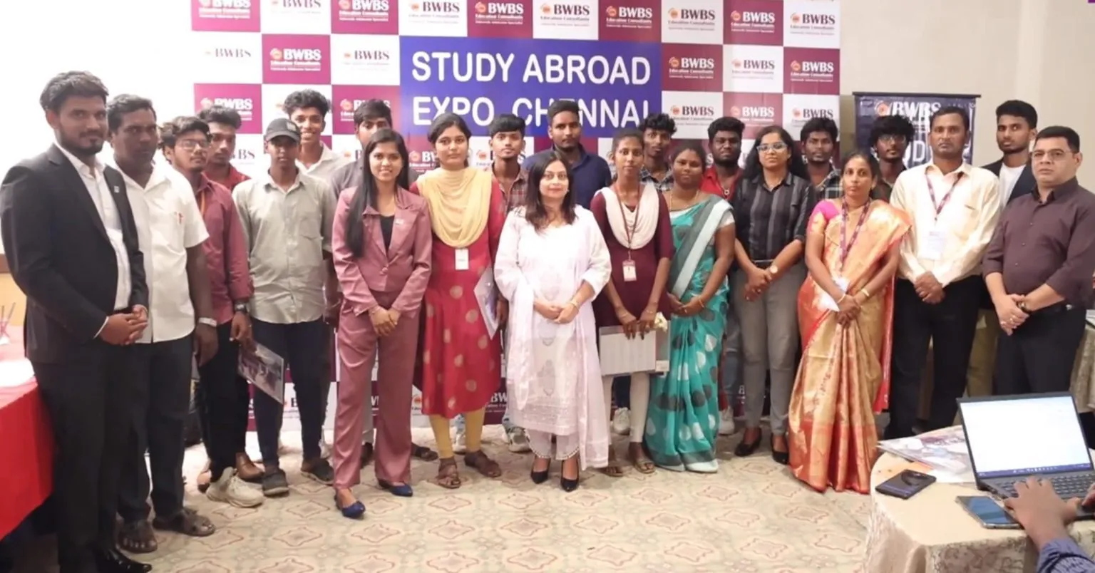 BWBS Study Abroad Expo in Chennai, India