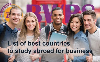 List of Best Countries to Study Abroad For Business