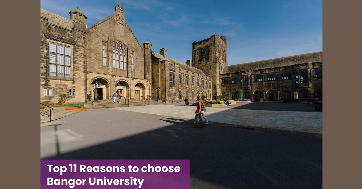 11 reasons to study at Bangor