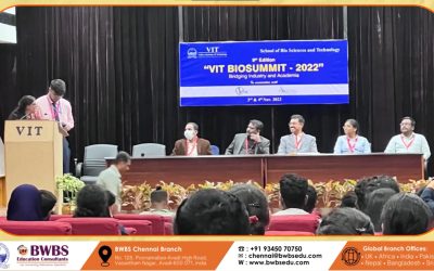 Vellore Institute of Technology (VIT) Bio summit 2022 in Tamil Nadu, India – 3rd November 2022