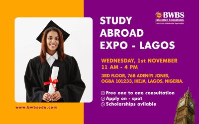 Education Expo – Lagos, Nigeria – 1st November 2023