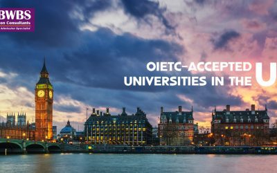 List of OIETC-accepted Universities in the UK